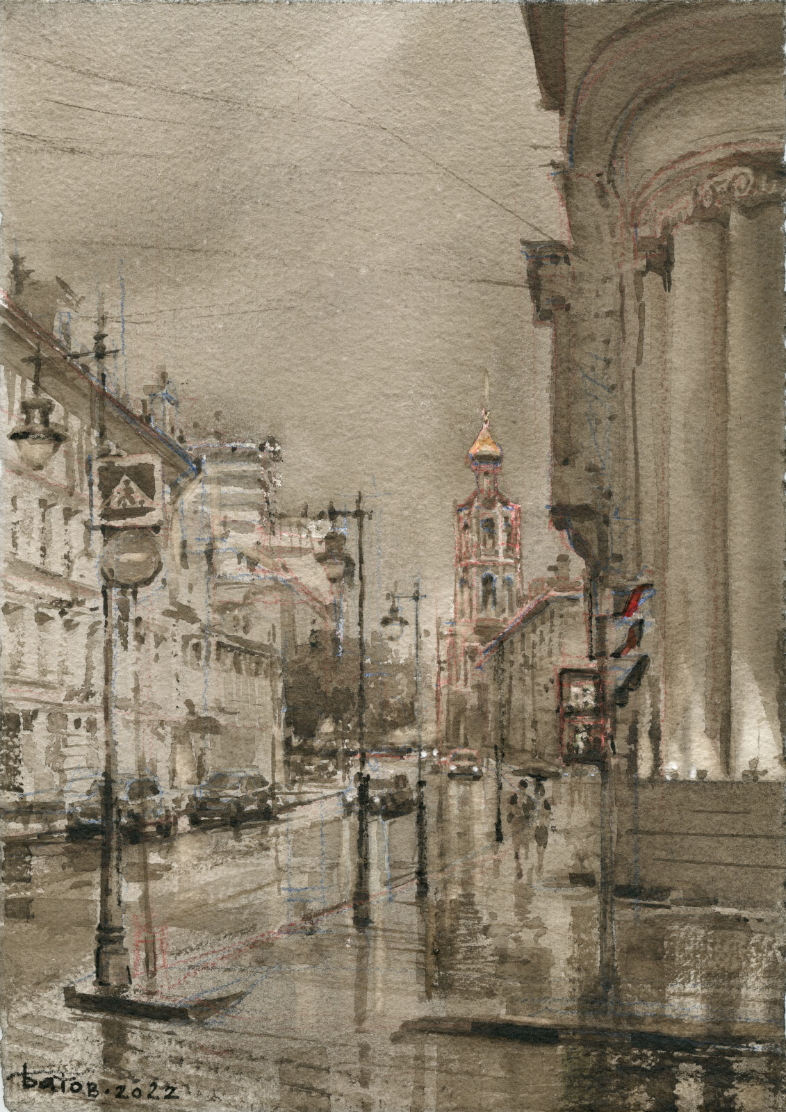 20220710 Petrovka st. Moscow - Place to Paint